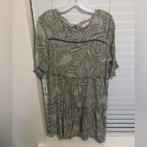 Knox Rose Green Paisley Dress